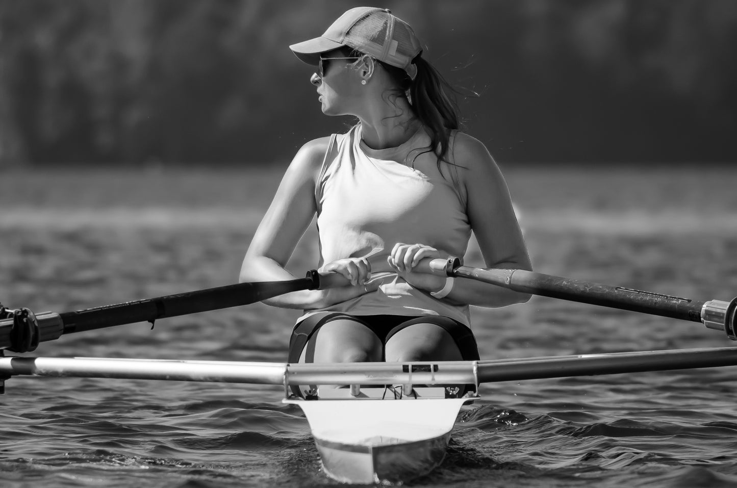 Youth woman rower